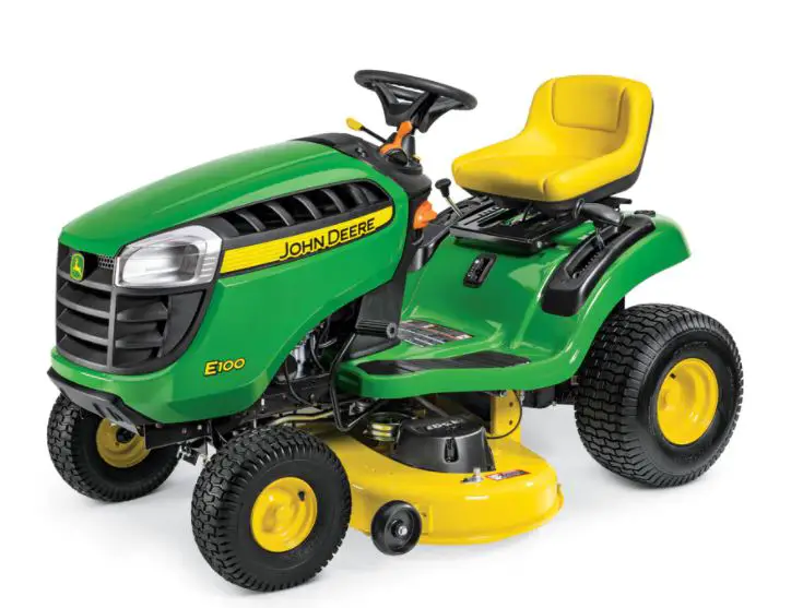 John Deere E100 review