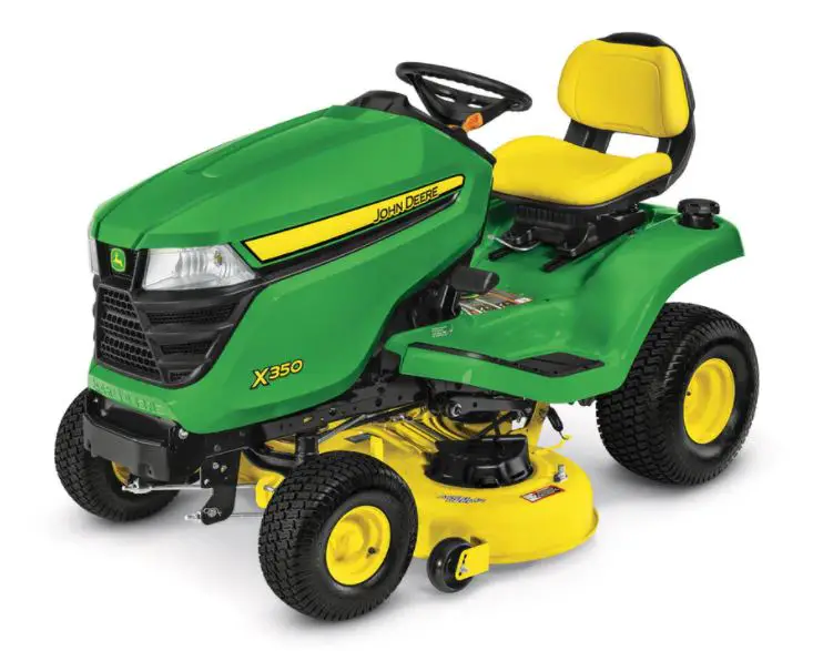 John Deere X350 review