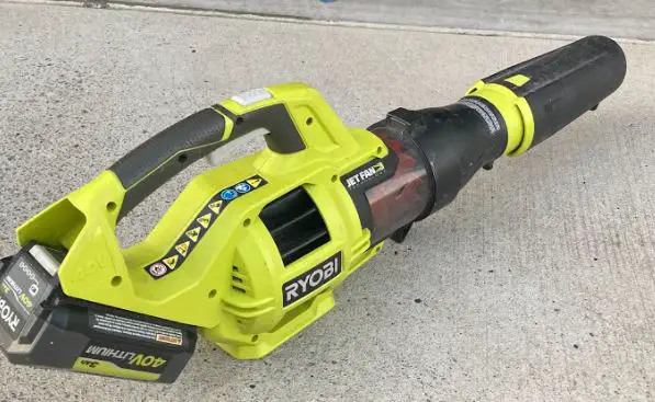 Ryobi 40V blower older