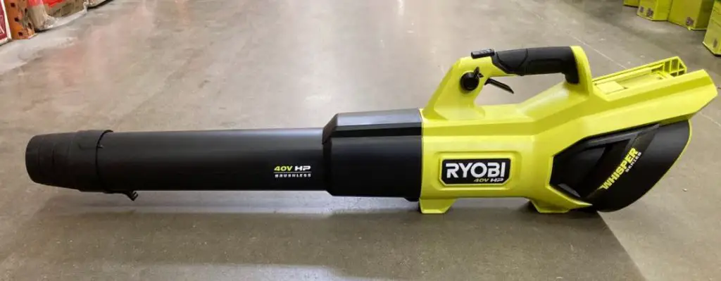 Ryobi 40V blower brushless whisper