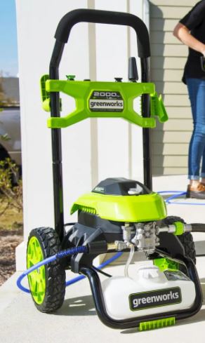 Greenworks 2000 PSI pressure washer