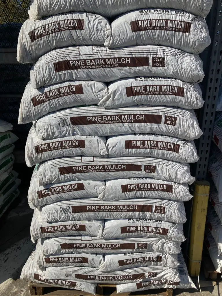 pine bark mulch at lowes