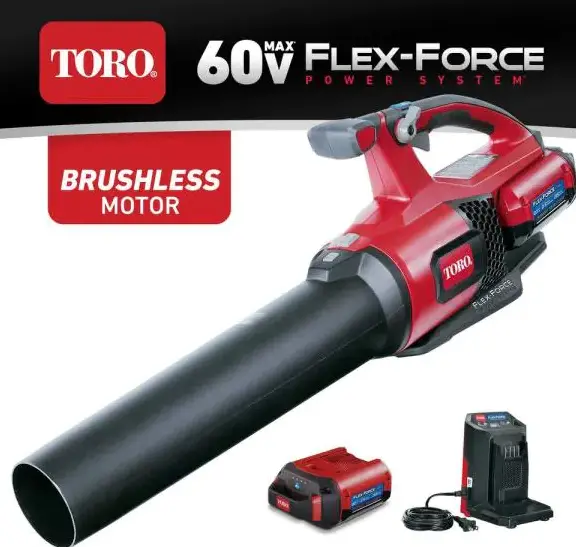 Toro 60v blower california