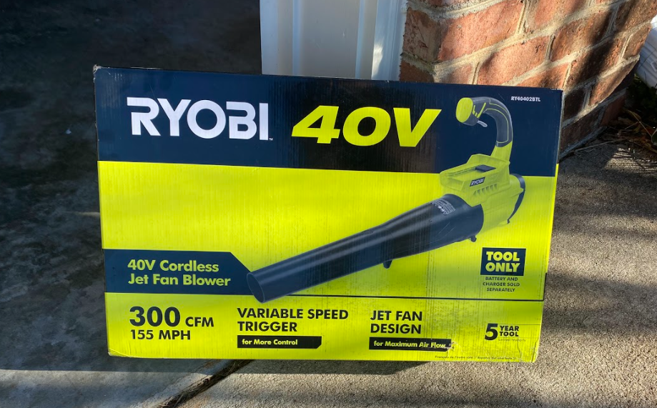 Ryobi 40v backpack online blower review