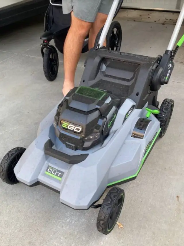 EGO electric lawn mower