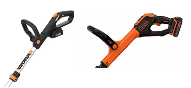 worx vs black and decker string trimmer