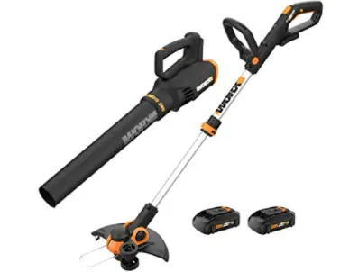 worx string trimmer and blower combo kit
