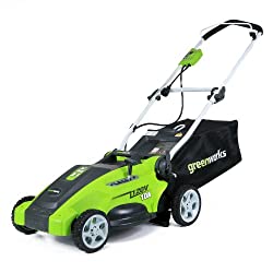 Greenworks corded mower