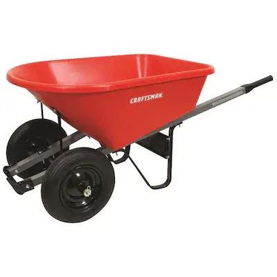 Craftsman poly wheelbarrow