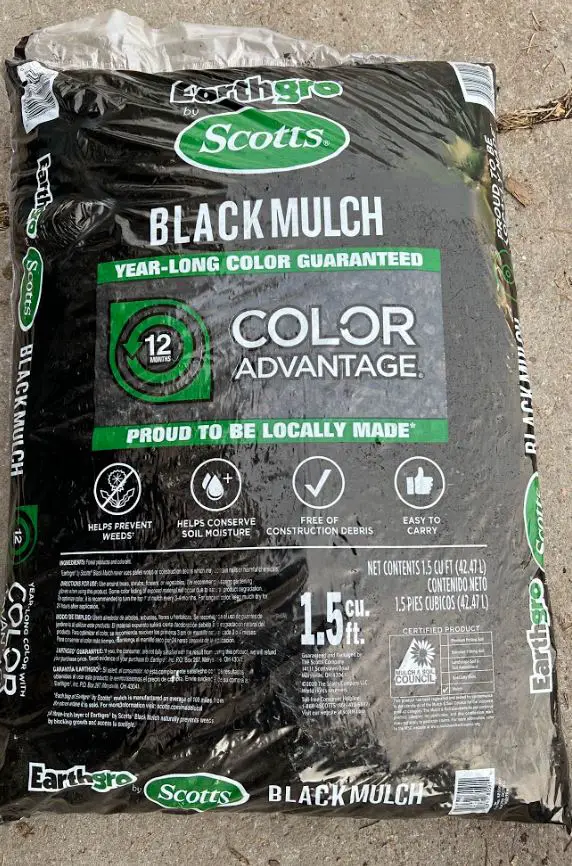 black earthgro scotts mulch for sale home depot