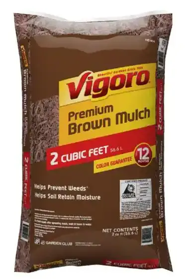 Vigoro brown mulch