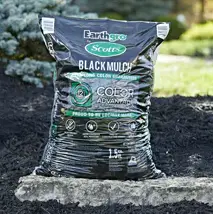 Earthgro black mulch home depot