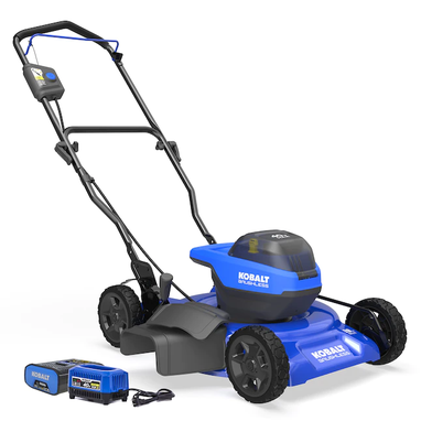 Kobalt 40v best sale battery lawn mower