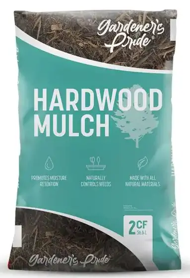 Gardener's pride hardwood mulch at home depot