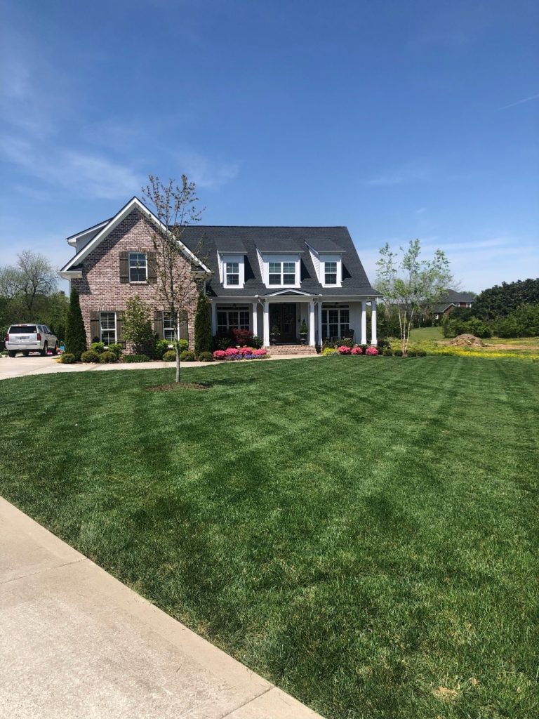 Lawn striping checkerboard