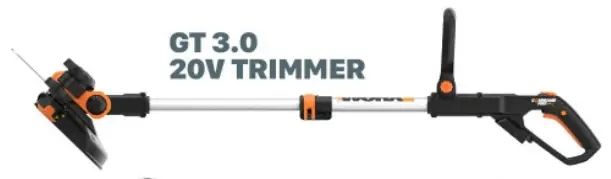 WORX WG163 GT 3.0 string trimmer and edger