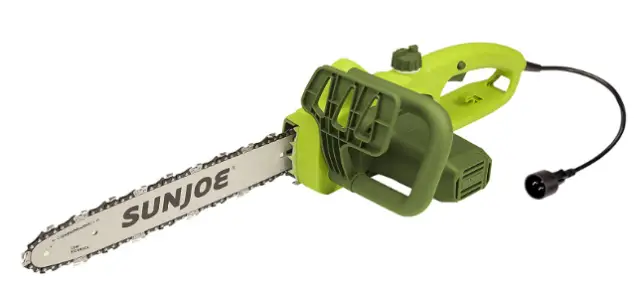 Sun Joe corded chainsaw