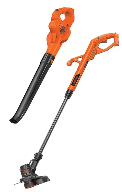 black and decker trimmer edger blower