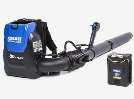 kobalt backpack blower review