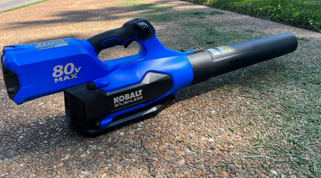 kobalt brushless leaf blower