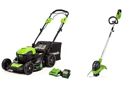greenworks 40v mower and trimmer