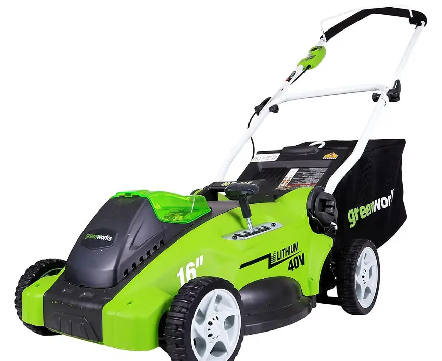 Greenworks mower for hills and steep banks