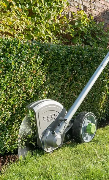 Image of Battery-powered lawn edger