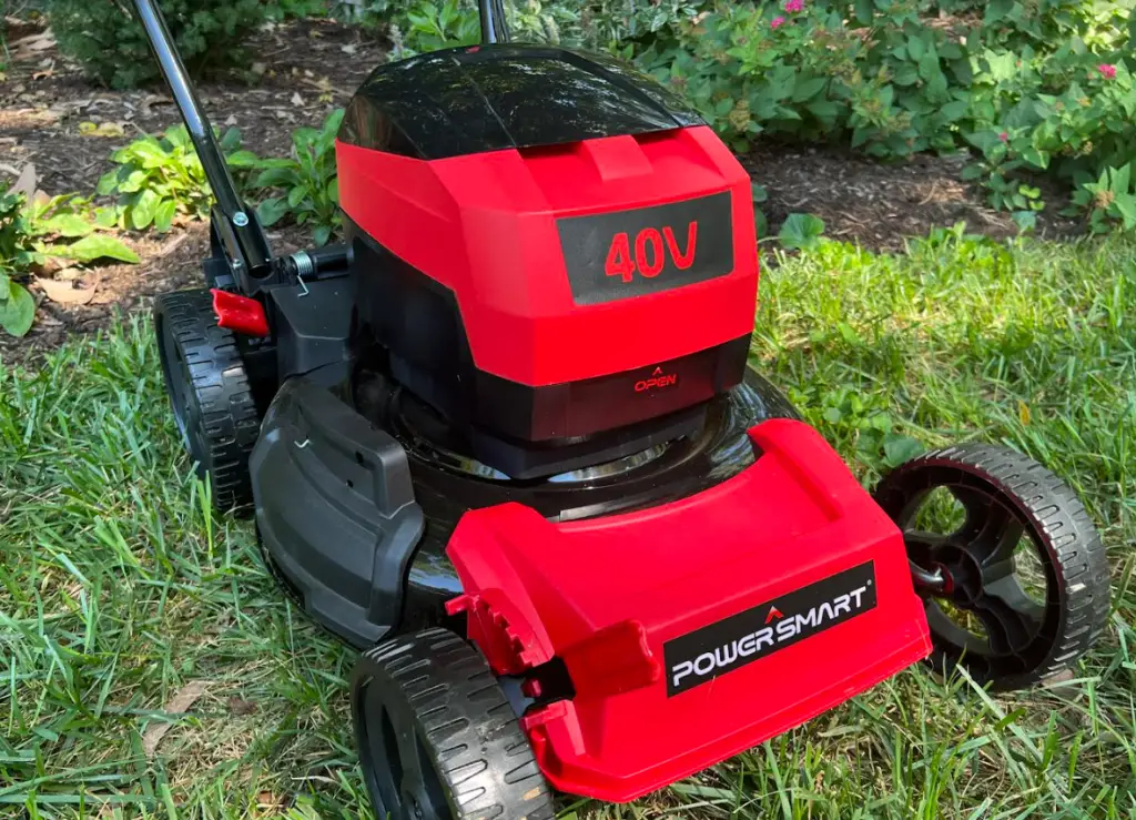 powersmart battery mower