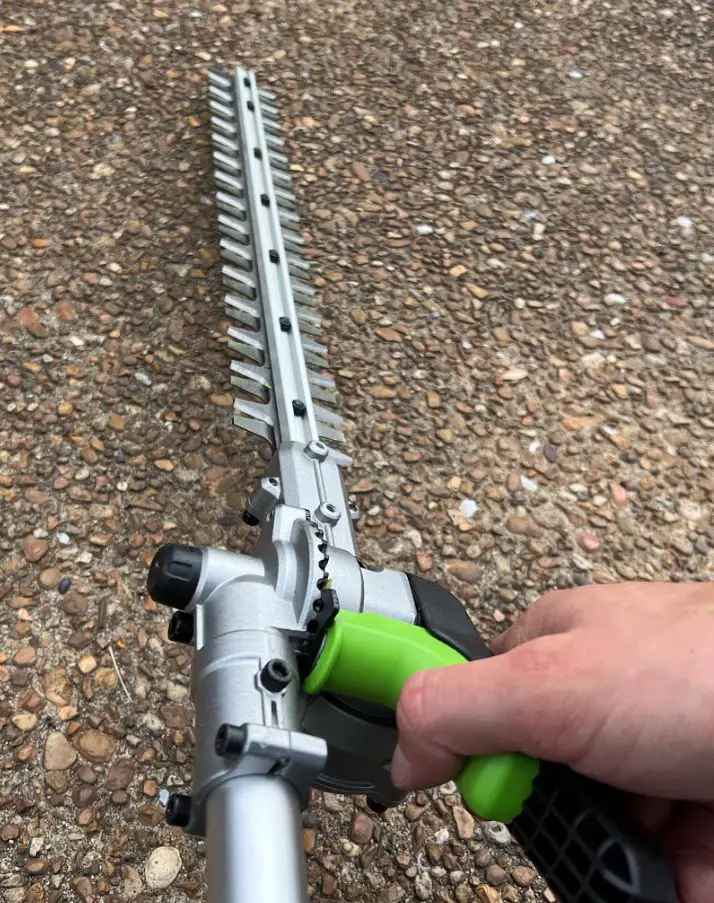 hedge trimmer attachment power head