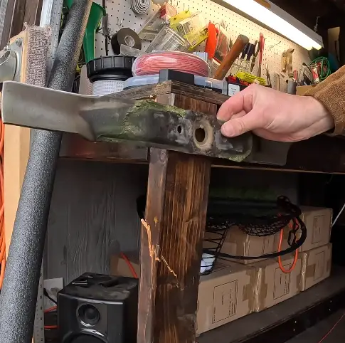 balance sharpened mower blade