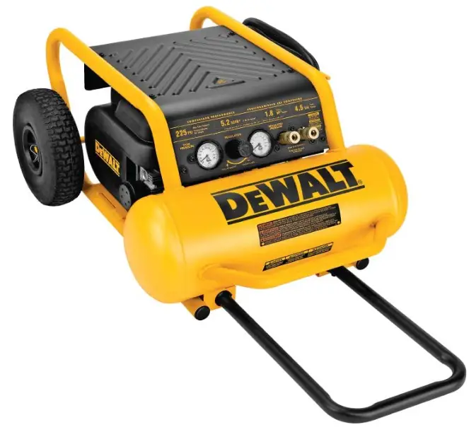 portable air compressor on wheels