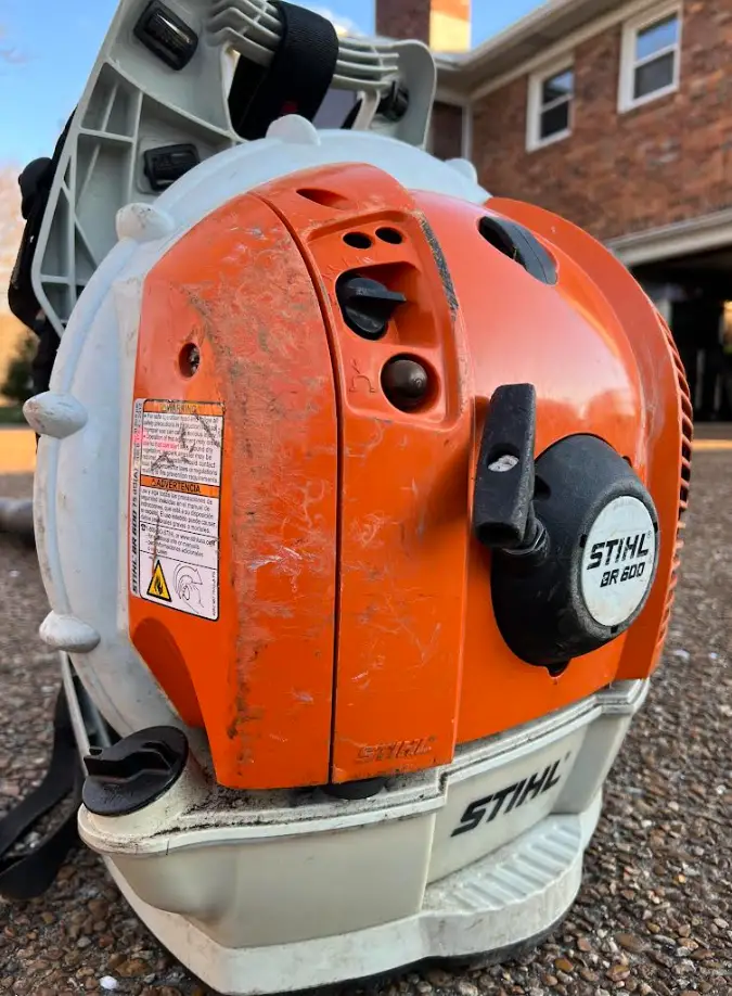 Stihl BR600 after years of use.