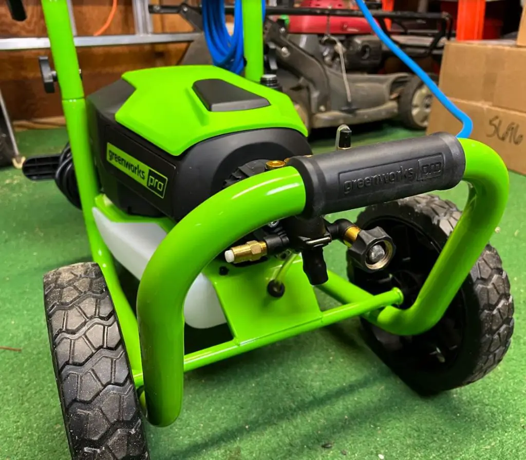 greenworks  pressure washer
