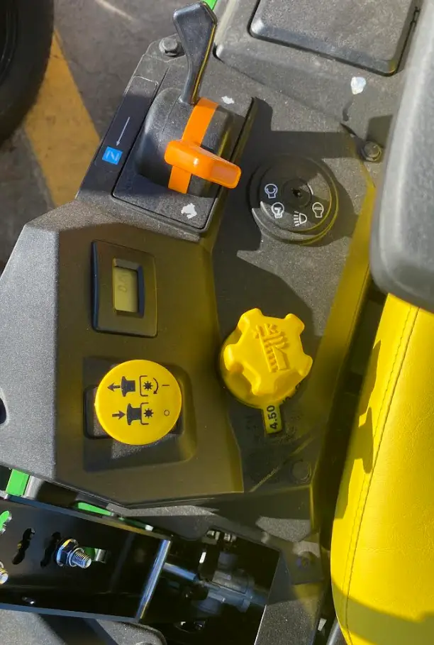 john deere control panel