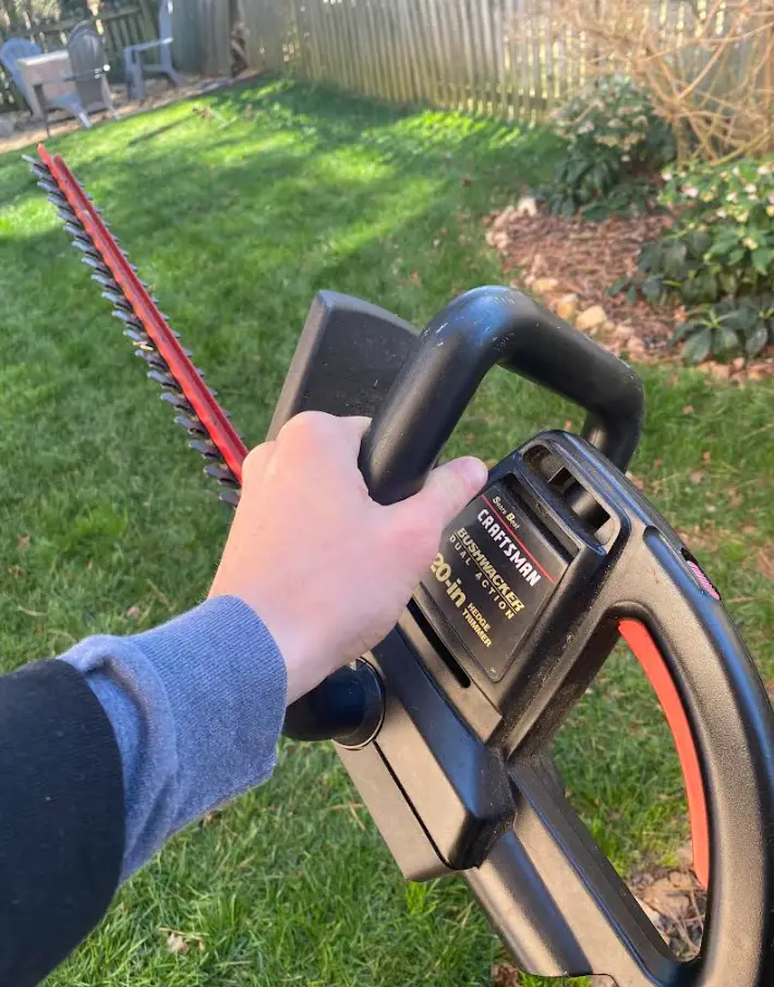 corded craftsman hedge trimmer