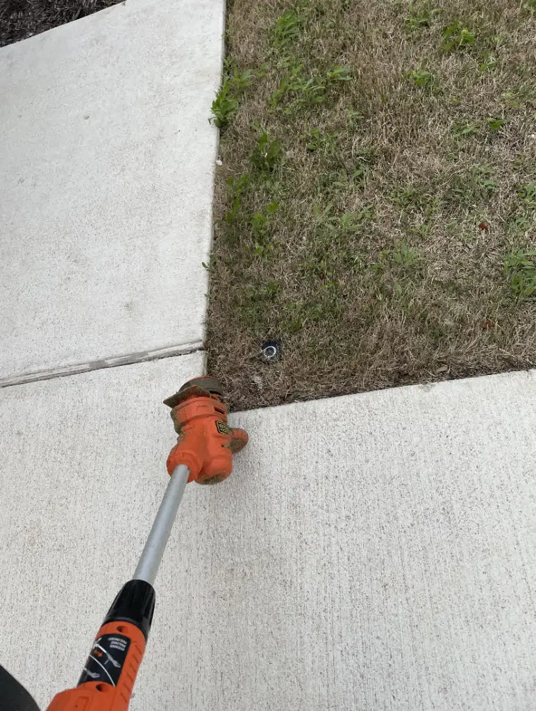 black and decker weed eater wheel and edger