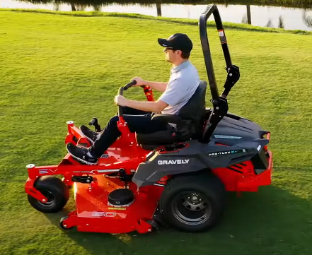 electric gravely zero turn