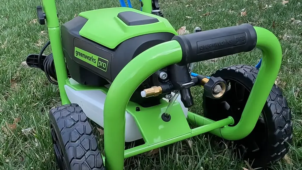 greenworks electric pressure washer