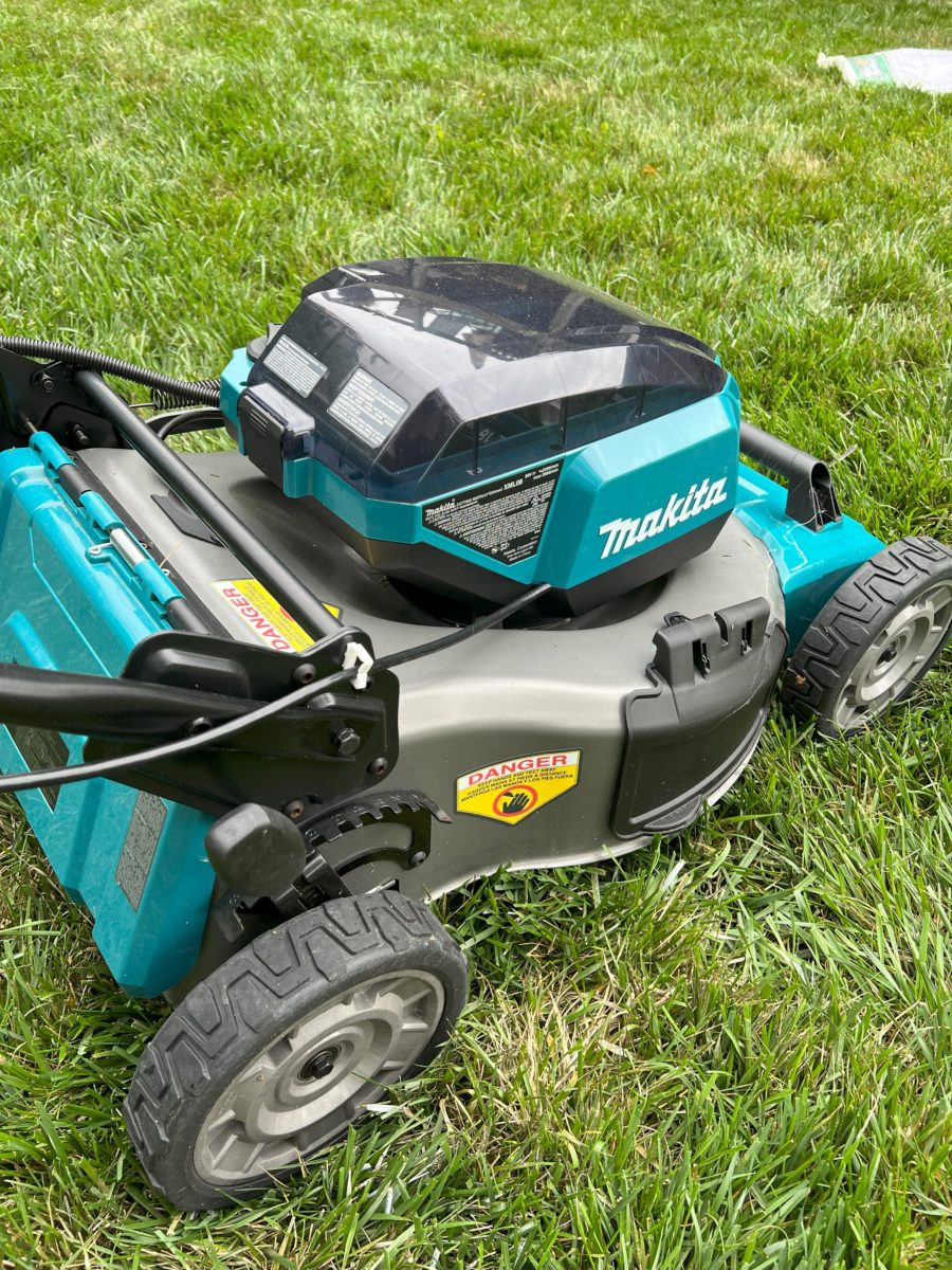 Steel deck on makita lxt mower