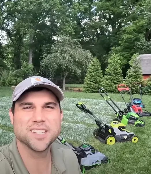 electric mower lineup