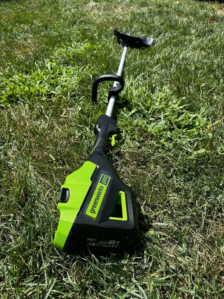 Kobalt 40v string online trimmer review