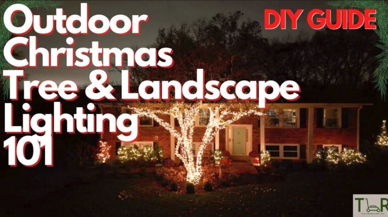 7 Easy Tips to Hang Outdoor Christmas Lights (+ 1 Secret) | TLR