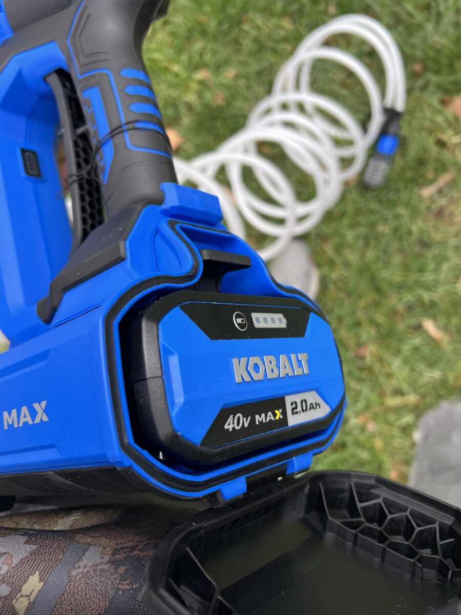 kobalt 40v max battery
