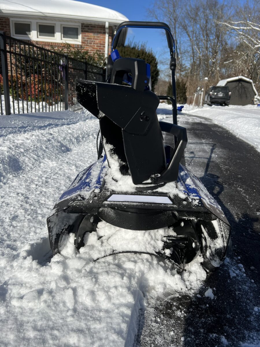 wild badger power snow blower with serious power